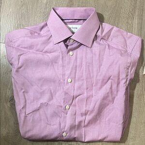 Eton Men's Light Pink Dress Shirt